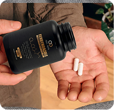Capsules in hand